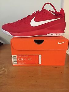 Nike Zoom Cage 2 Men's 11.5 University Red/White