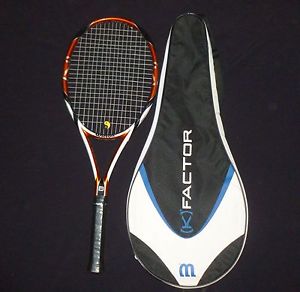 WILSON K FACTOR K-TOUR 95  TENNIS RACQUET  GRIP-4 3/8  #621