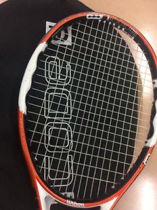 Wilson nCode nTour Two Midplus Tennis Racquet 4 3/8" w/Case, New Overgrip/String
