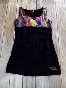 Manish Arora Fish Fry/Reebok Collab Bright Stained Glass Tennis Dress RARE! Med