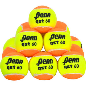 PENN QUICK START 60 FELT 72-CASE PACK KIDS TENNIS BALLS 72 PACK