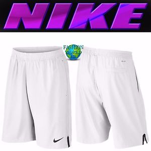 Nike Men's Size XL 9" Court Dri-Fi Tennis Shorts White/Black 845045 image 1