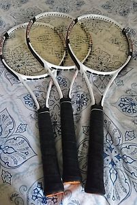 Set of three (3x) Becker Delta Core Melbourne tennis racquets