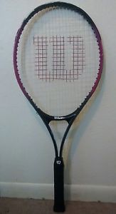 Wilson Grand Slam 110  Tennis Racquet 4 1/2 grip used