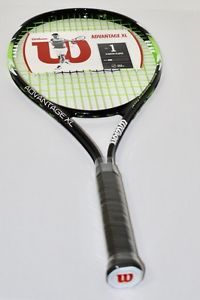 2 Wilson Advantage XL Tennis Racquet + 3 Extra Duty Wilson Tennis Balls.