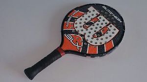 WILSON 3LX BL Basalt Gator Grit 395g Paddleball Platform Tennis Paddle/Racquet