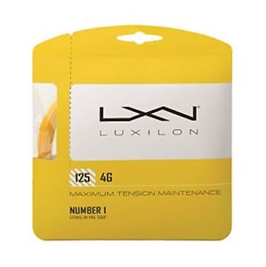 Luxilon 4G Tennis String Gold 16L Gauge/1.25mm