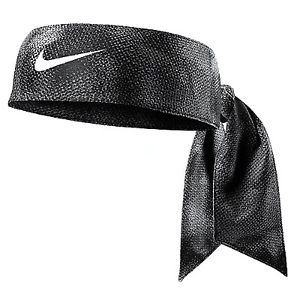 Nike Drifit Head Tie 20 Black Wh