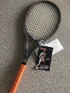 Wilson Pro staff 6.0 tennis racquet 85 made in St Vincent