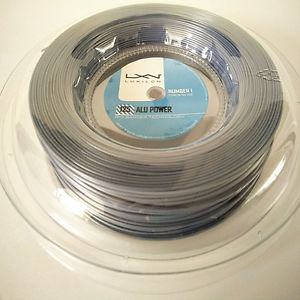 Big Banger alu power  luxilon  tennis string 1.25mm ,No printing string :SILVER image 1
