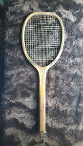 Antique 1920's Hexagon B Horsman Tennis Racket