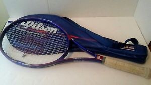 Wilson Graphite Aggressor 95 High Beam Series Tennis Racquet with Bag A2