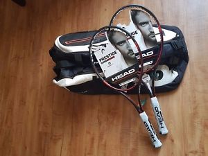NEW 2 tennis racquets HEAD graphene XT Prestige Pro 4 3/8"