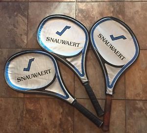 Snauwaert Ergonom Tennis Racquet Lot Of 3 WOW!!!