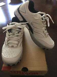 Wilson Mens Tour Construkt Tennis Shoe - White/Silver/Black  WRS315750
