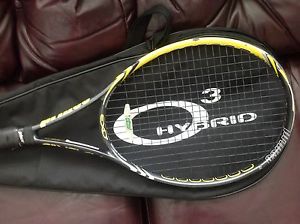 Prince Hybrid 3 Tennis racquet with Prince Hybrid 3 bag