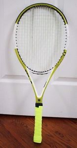 WILSON NCODE NPRO TENNIS ROCKET CARBON  L4 4 1/2