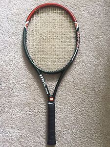 Wilson Hyper Pro Staff HPS 6.5 Hyper Carbon Tennis Oversized Racket Grip 4 3/8