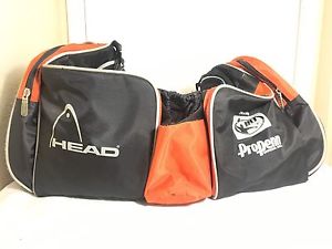 Head Penn Duffle Bag Racquet Tennis Sport Large Shoulder Bag - Orange Black