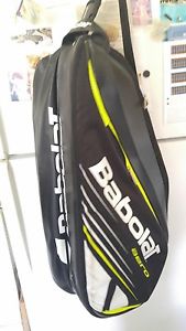 Babolat Aero Rafael Nadal Tennis Bag Yellow & Black 12 Pack Tennis Racquet Bag