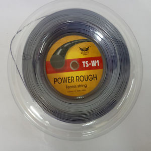 high quality  tennis string Alu Power Rough 125 big banger 200m reel,Silver