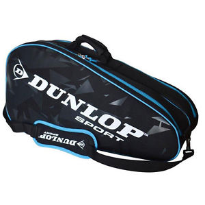 Dunlop Club Termo Tenis Bolsa de murciélago para 6 personas Raqueta nuevo