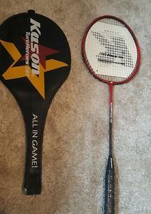 Raquette de badminton KASON 727 ALL IN GAME NEUF et sa HOUSSE DE PROTECTION
