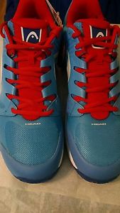 HEAD"Revolt Pro" Men's Tennis Shoes US Size 10.5-Blue-Flame