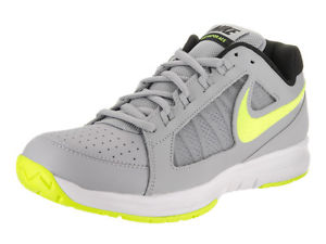 Nike Men's Air Vapor Ace Wolf Grey/Volt/White/Black Tennis Shoe 7.5 Men Us