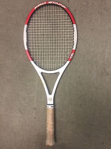 Wilson Pro Staff 90.  BLX Roger Federer.  4 3/8 grip