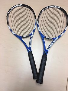 Babolat PURE DRIVE GT Technology 100" racquet 4 5/8" grip. Great BUY!