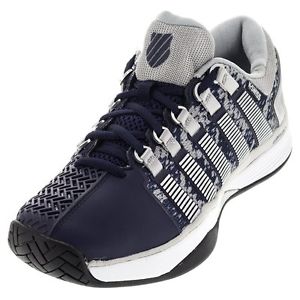 K-Swiss Hypercourt Mens Tennis Shoes-10.5-Navy/Silver