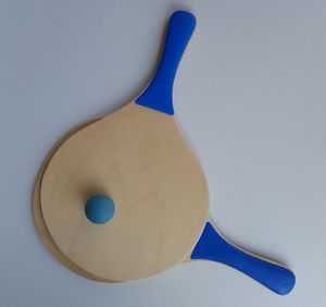 2 Professional Israeli Tel aviv Beachs Matkot Paddles and 1 ball