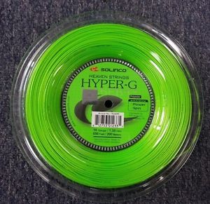 Solinco Hyper-G 16 Gauge 1.30mm 656' 200m Tennis String Reel NEW