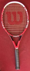 Wilson Nano Carbon Tennis Racquet 27.5" long 4 3/8 Grip Headsize 110 nice