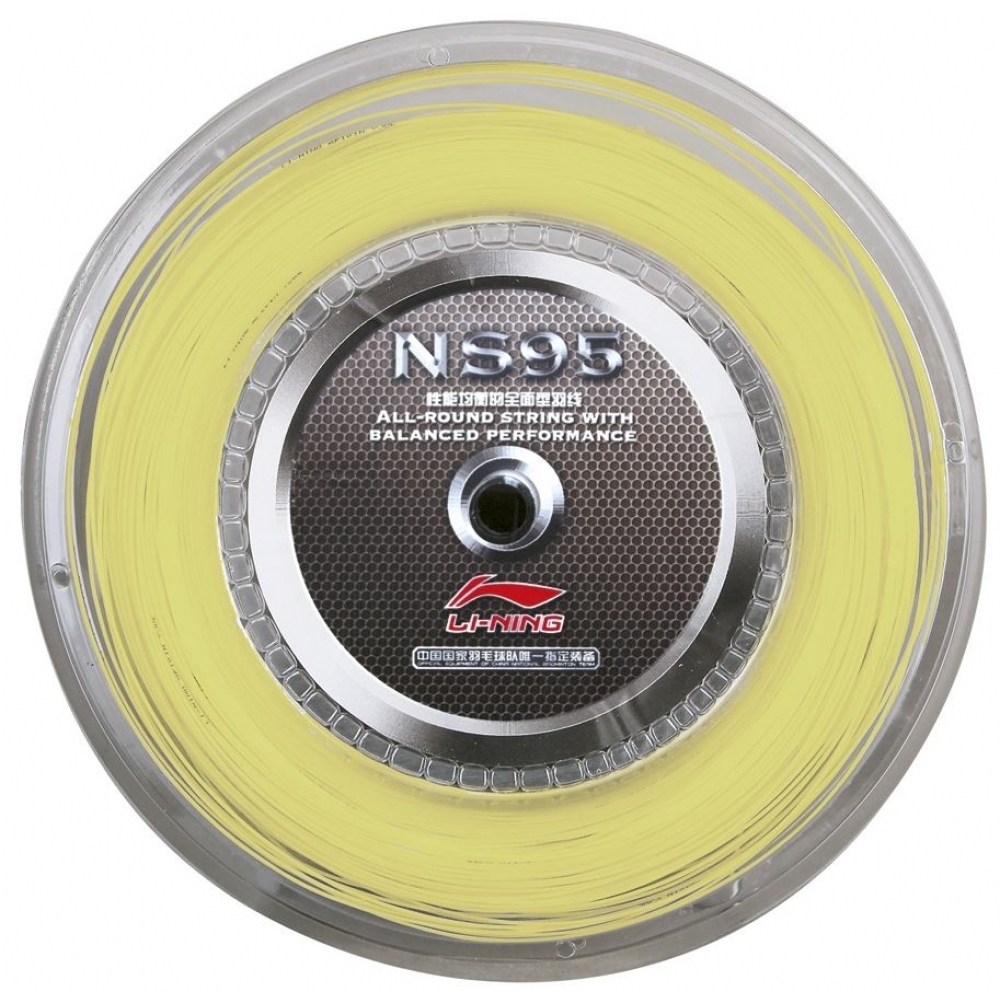 LiNing Ns95 String 200m Reel Yel