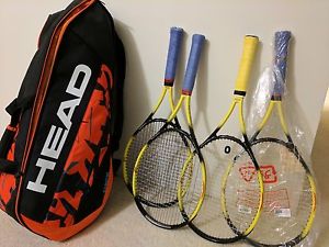 x4 Head Andre Agassi limited edition radical oversize OS special edition + bag