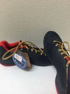 WILSON 100 YEAR RUSH PRO - Women's Tennis Shoes COAL/RED/GOLD Reg $130  Size 8.5