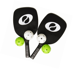 Optum Starter Pickleball Set 2 Paddles 4 Pickleballs
