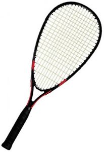 Speedminton Racquet, Red/Black