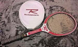 Rossignol RT Tennis Racquet L 4 1/2 No 4 AA94907B With Cover