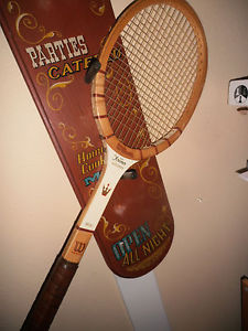 Vintage Wilson Jack Kramer Autograph wooden tennis racquet