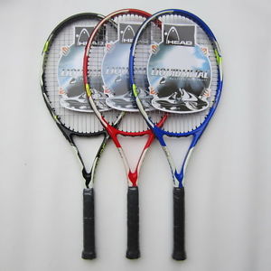 High Quality Carbon Fiber Tennis Racket Racquets Equipped with Bag T