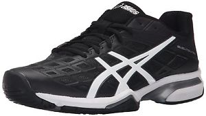 ASICS Men's GEL-Solution Lyte 3 Tennis Shoe Black/White/Silver 6.5 D(M) US image 1