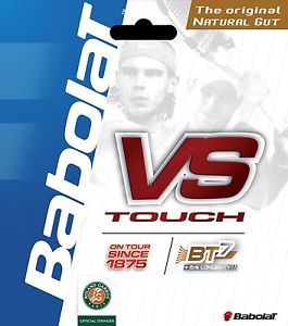 Babolat VS Touch 16G 1.30 black natural gut (1 set)
