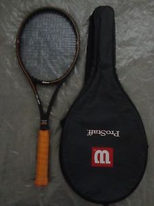RARE! Wilson ProStaff MidSize PWS Tennis Racket Grip 4 5/8 VG!