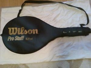 Wilson Pro Staff 6.9si Lite Tennis Racquet w/Case  -4 1/4" Grip New Wrap