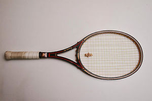 Pro Kennex Graphite Ace midsize wood tennis racket with graphite inlay 4 1/4