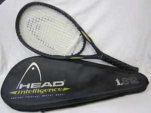 Head Intelligence i.S12 Power Frame 4 1/2-4 Tennis Racquet Hardly Used
