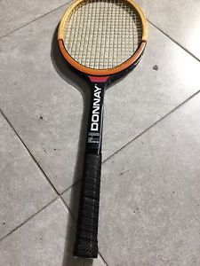 Excellent! Donnay Wood Tennis Racquet Made In Belgium 4 1/2